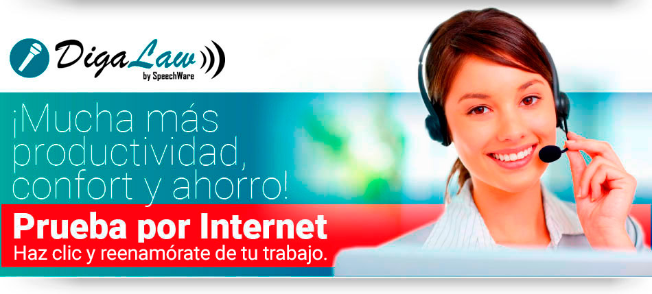 ¡Mucha más productividad, confort y ahorro con Digalaw. Prueba